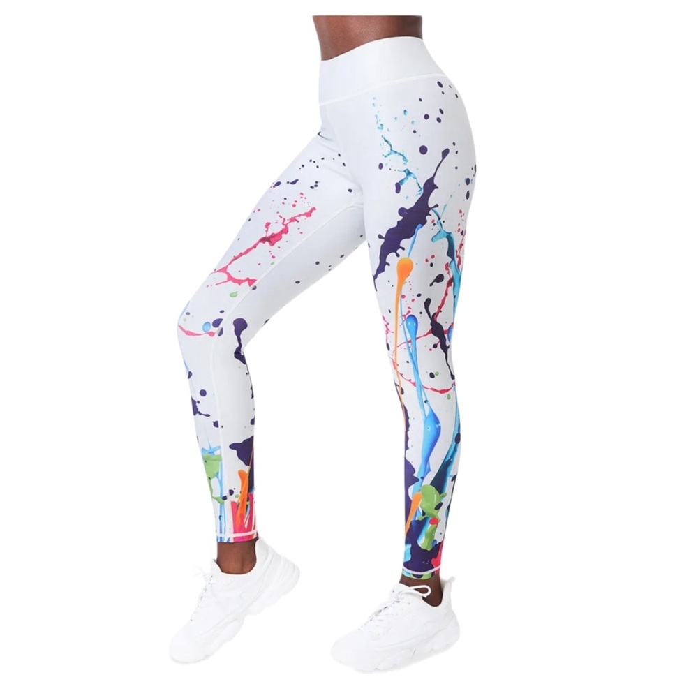 Terez Sound Splatter DuoKnit Leggings Neiman Marcus